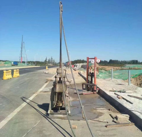 徐汇公路高聚物注浆加固